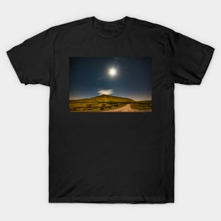 Hay Bluff by Moonlight, Brecon Beacons National Park T-Shirt